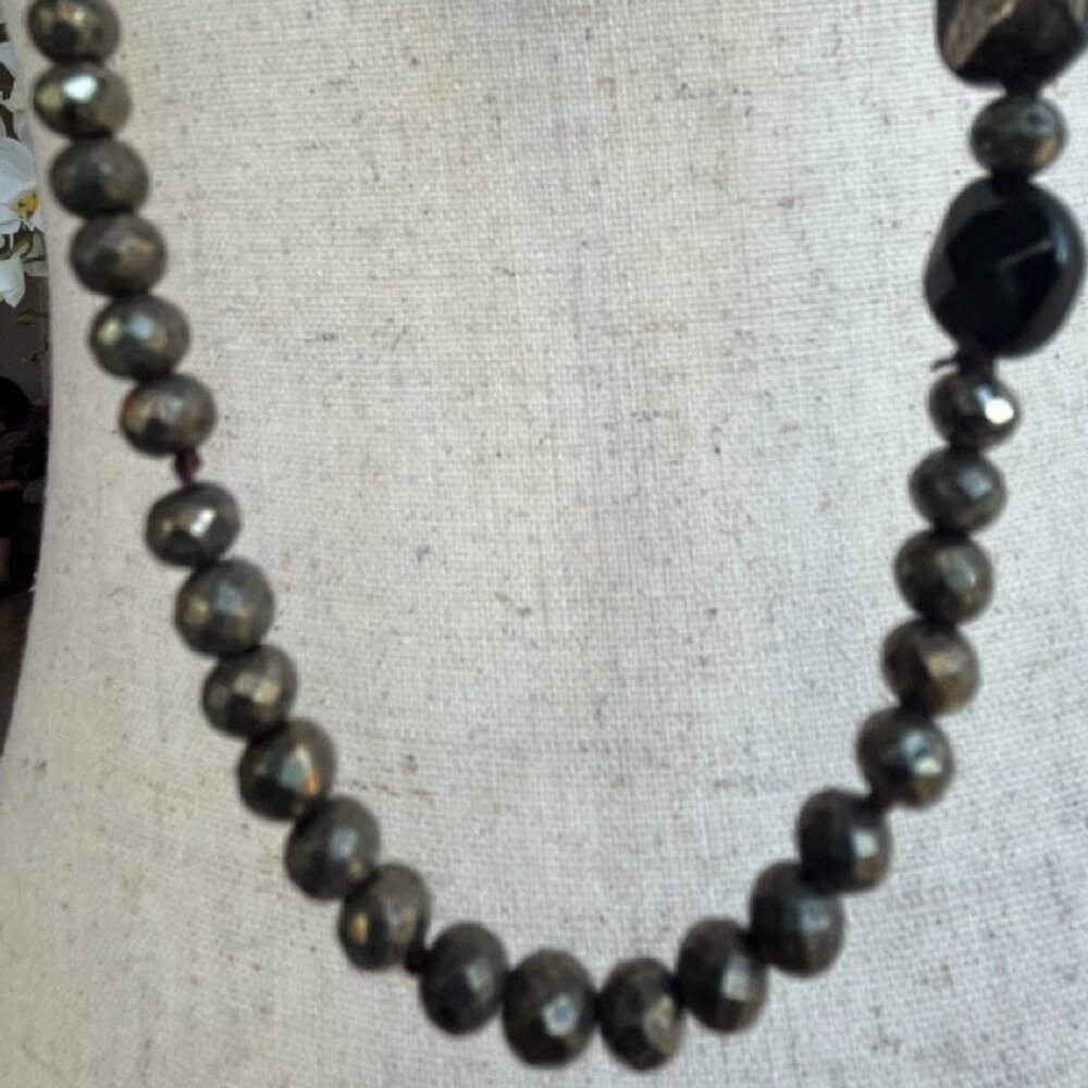 NWT ALEXIS BITTAR 50" Crystal & Stone Station Necklace - Picture 6 of 10